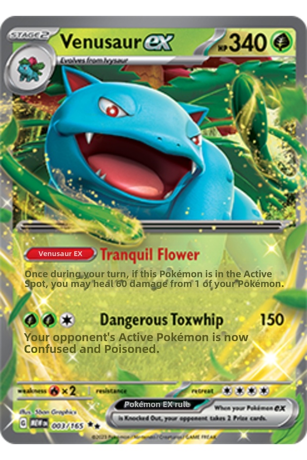Venusaur Ex | 151 | Original Card
