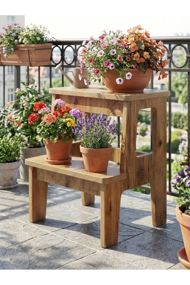 Ikae Basamaklı Mutfak Tabure Merdiven - 3