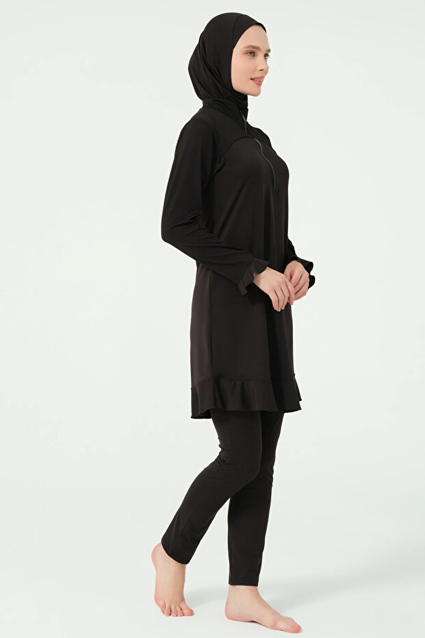 Volan Deyatlı Tesettür Mayo - 7