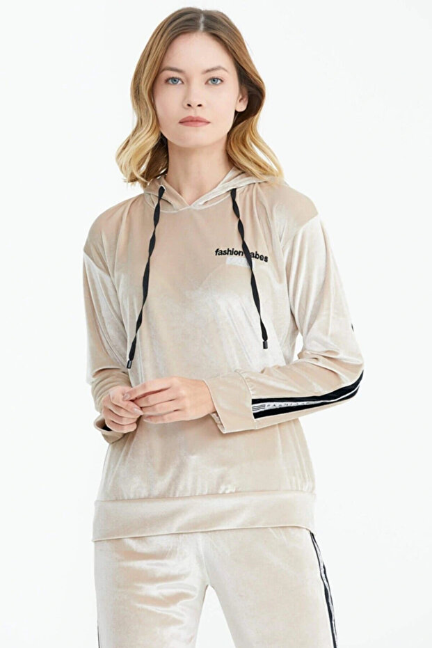 Kadın Kadife Eşofman Tk 74898 - 1