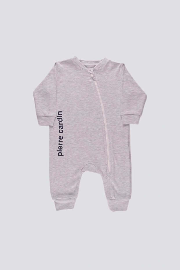 100% Cotton Interlock Zippered Unisex Baby & Kids Jumpsuit 303652