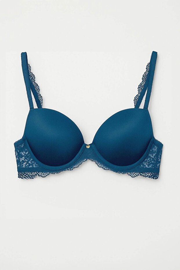 بدلة حمالة صدر عادية ذات كوب فارغ - 5