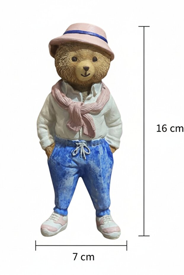 Polyester Teddy Ayıcık Biblo - 2