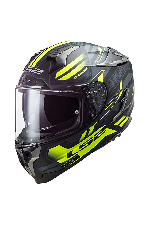 CHALLENGER SPIN MAT SİYAH-KOBALT KASK - 1