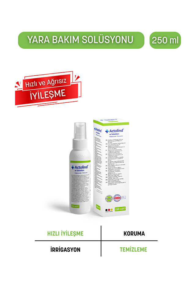 W Solutıon 250 ml - Yara Iyileştirme Solüsyonu - 1