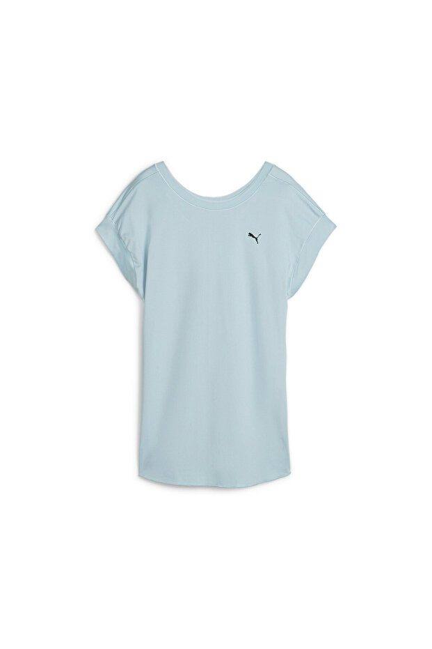 Womens Maternity STUDIO Training Tee - Blue