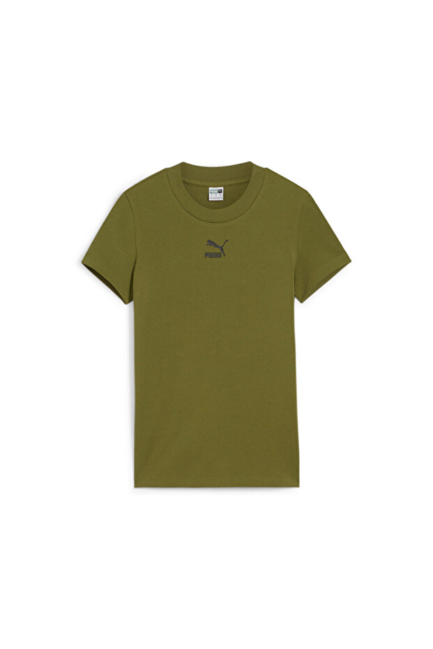 Womens Classics Slim Tee - Green