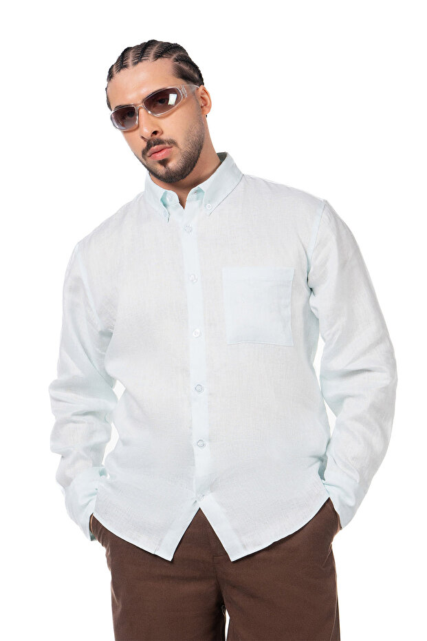 RELAXED LINEN SHIRT