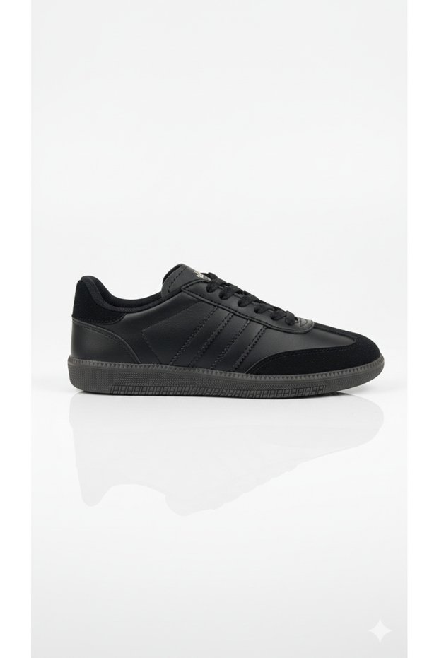 Unisex | Black | Woman | Boy Girl Child | Striped Casual Sneaker Sports Shoes
