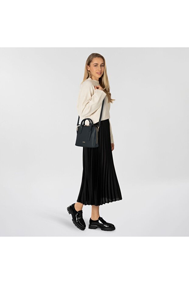 Java Handtasche Leder 20 cm - 6