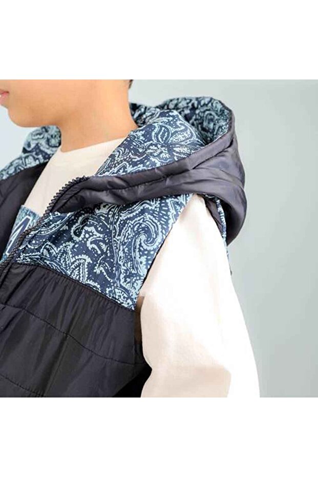 جاكيت كحلي مشجر - 2