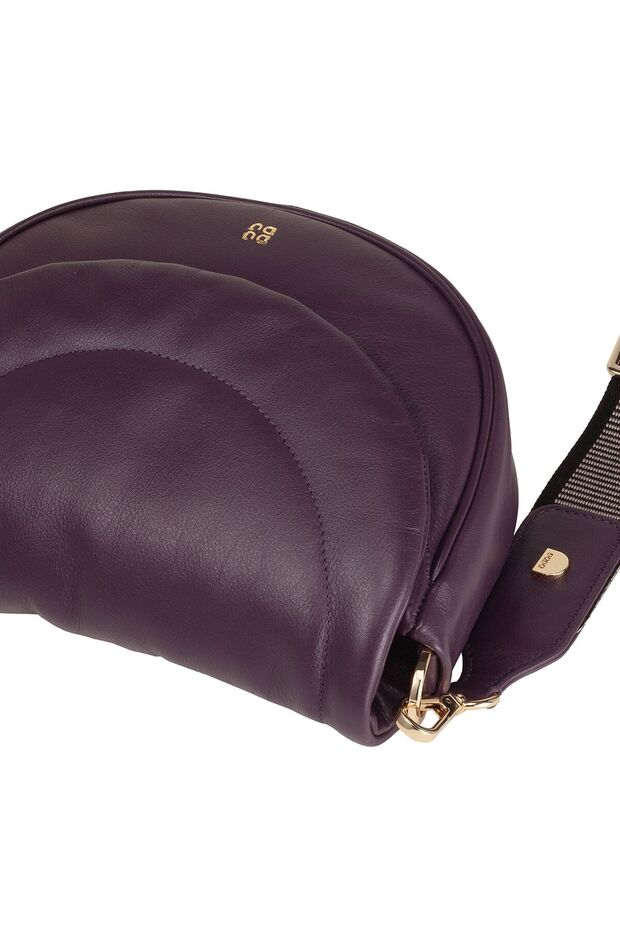 Schultertasche Leder 22 cm - 4