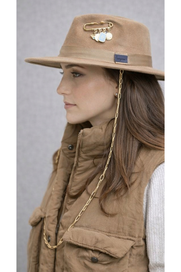 Cowboy Felt Hat Needle Accessory New Year's Special Collection (YOU CAN CHANGE NEEDLE ACCESSORY)