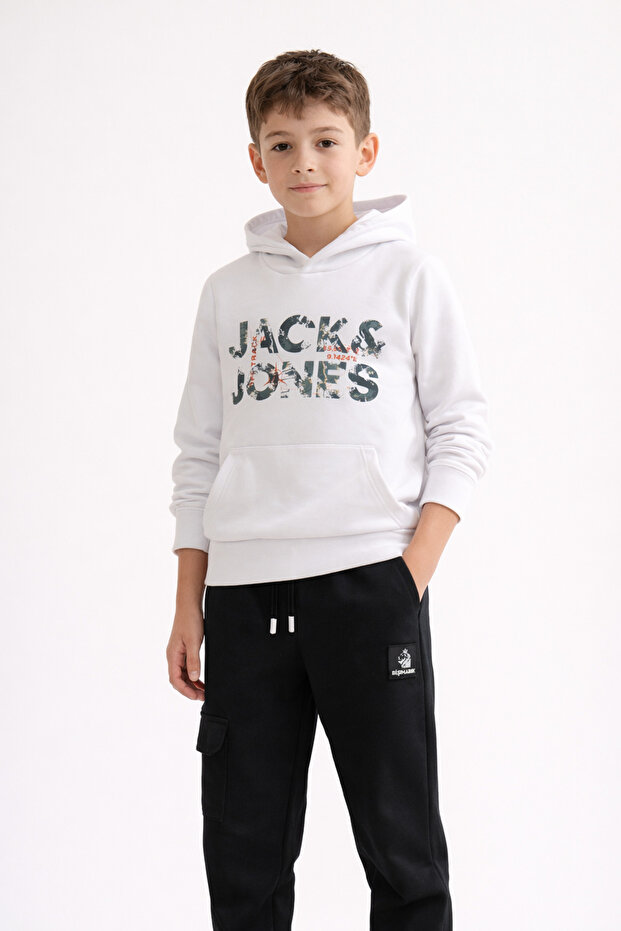 Boys' Black Sweatpants 9–12 Years Old Casual & Sports