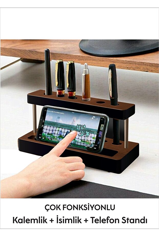 Masa Üstü Denge Topları Saatli Orta Boy - 3