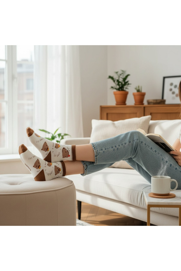 Kapibara Çorap 2 Çift - 3