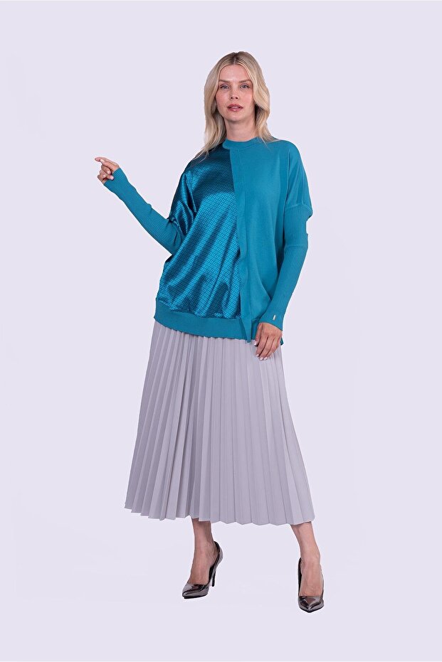 İNVEE 6248 Triko Tunik - 1