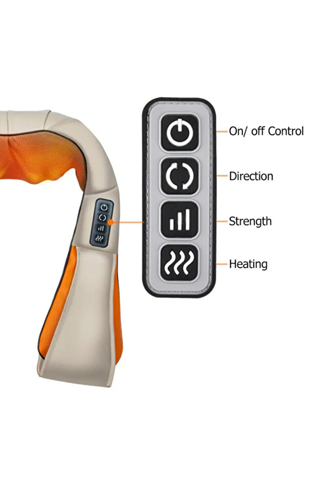 Beige massager with heating function - 7