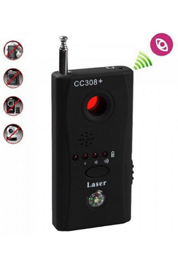 Detector de cameră CC308 + microfoane ascunse - 6