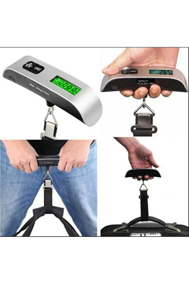 SILVER Hand Scale Display Thermometer - 6