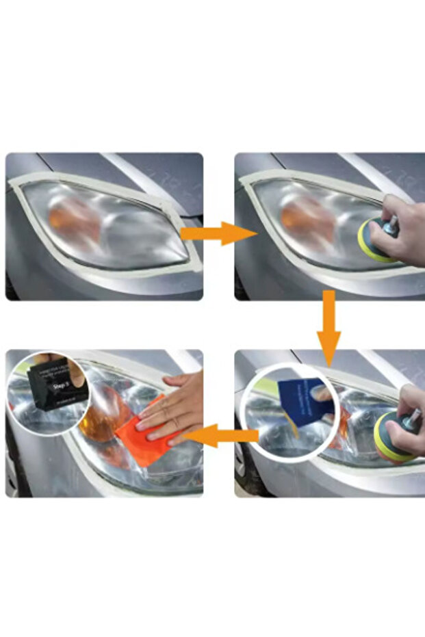 Kit polish pentru faruri auto POPDIT - 4