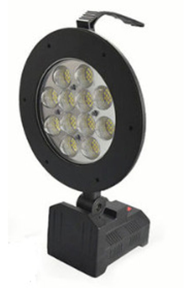 Powerful flashlight W873A with stand - 1