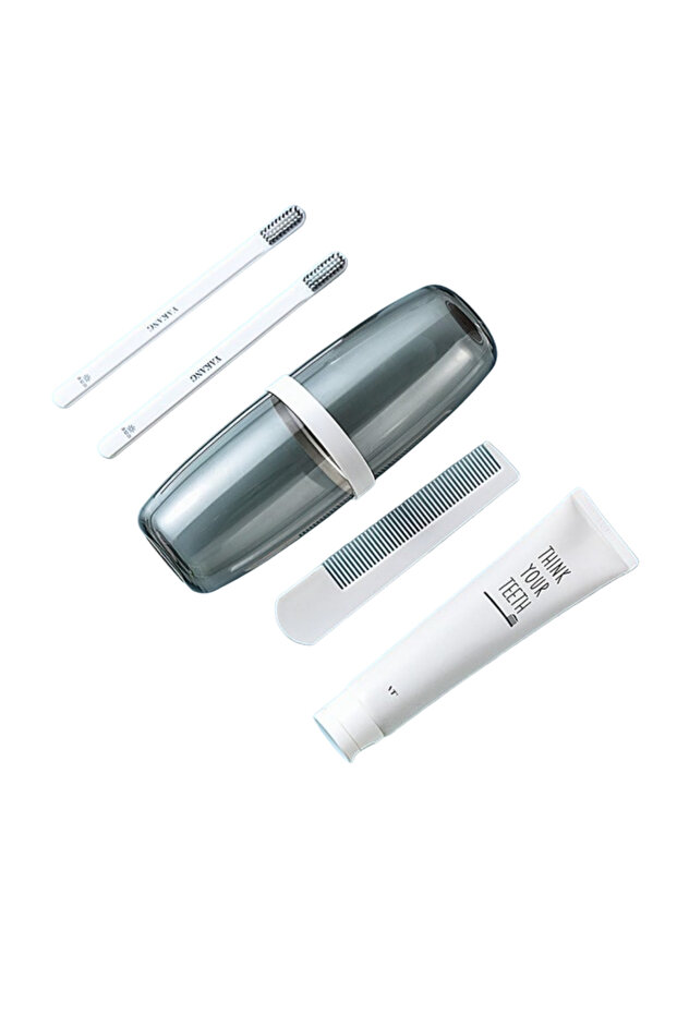 Multifunctional Transparent Toothbrush Holder - 4