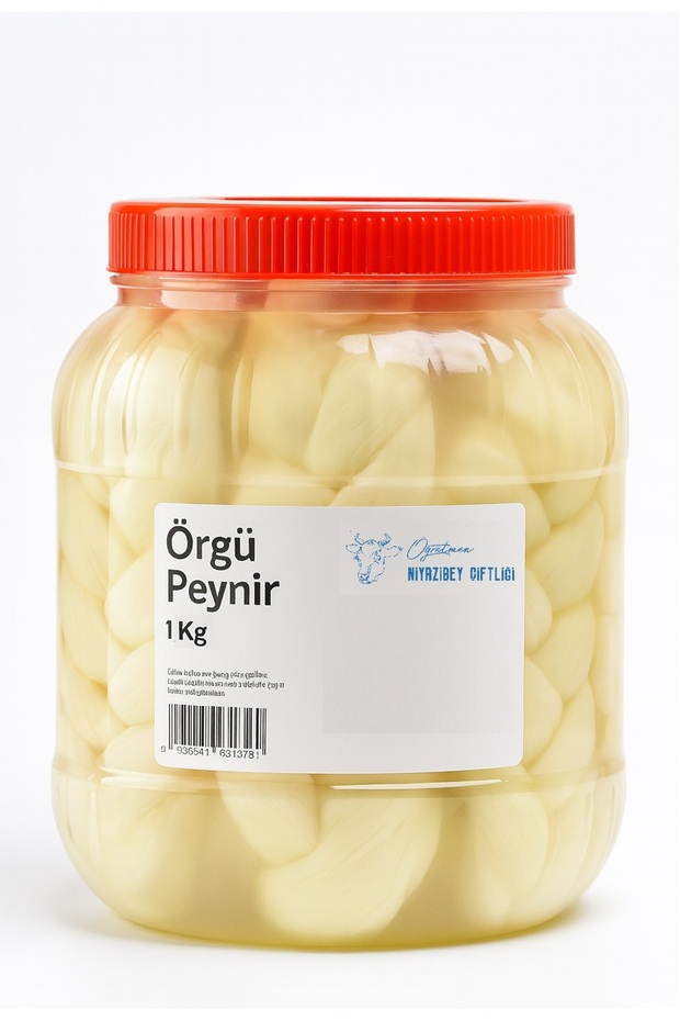 Örgü Peyniri 1 Kg Bidon. Köy Sütü Muhteşem  Lezzeti Direkt Çiftlikten Eritme Örgülü Peynir Aracısız - 3