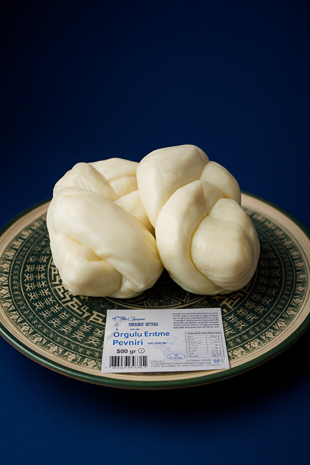 Örgü Peyniri 1 Kg Bidon. Köy Sütü Muhteşem  Lezzeti Direkt Çiftlikten Eritme Örgülü Peynir Aracısız - 4