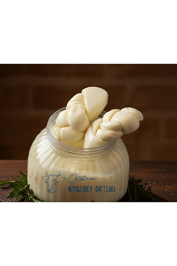 Örgü Peyniri 1 Kg Bidon. Köy Sütü Muhteşem  Lezzeti Direkt Çiftlikten Eritme Örgülü Peynir Aracısız - 1