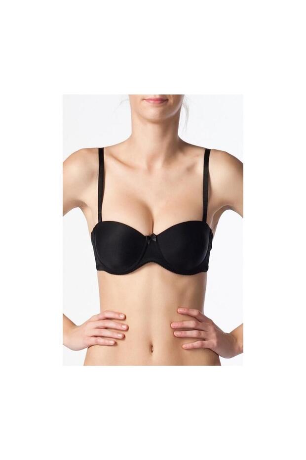 3510 Microfiber Unassisted Hollow Strapless Bra