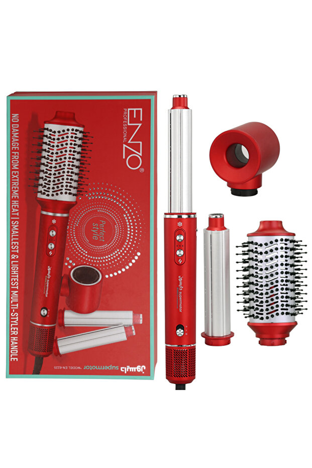 Enzo EN-6225 Hot Air Brush – 1500W Rotating Styler