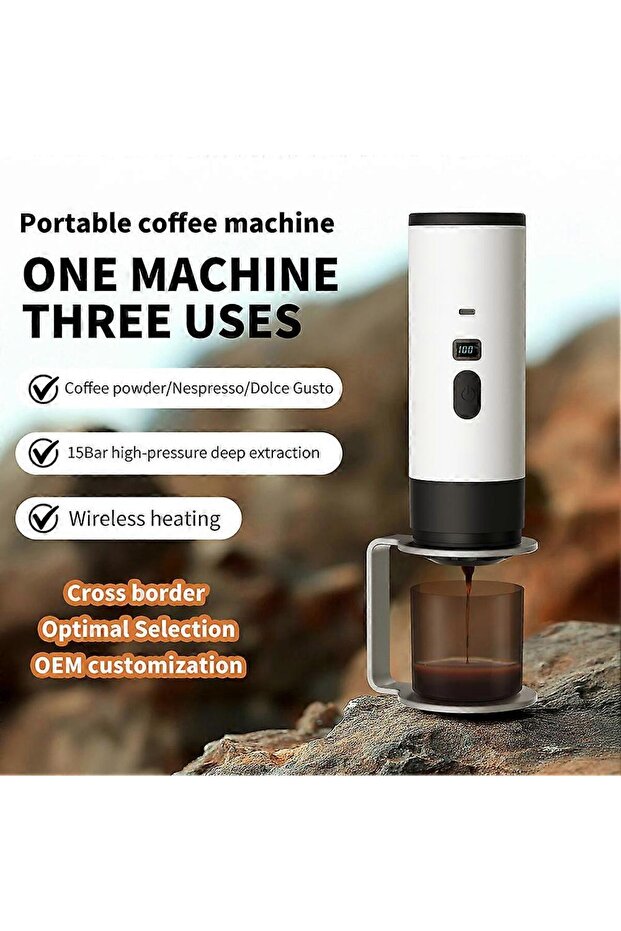 ماكينة قهوة محمولة 3 في 1 - 5