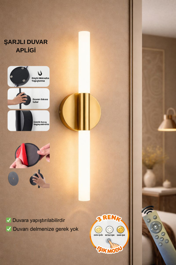 Brite Şarjlı Aplik - 1