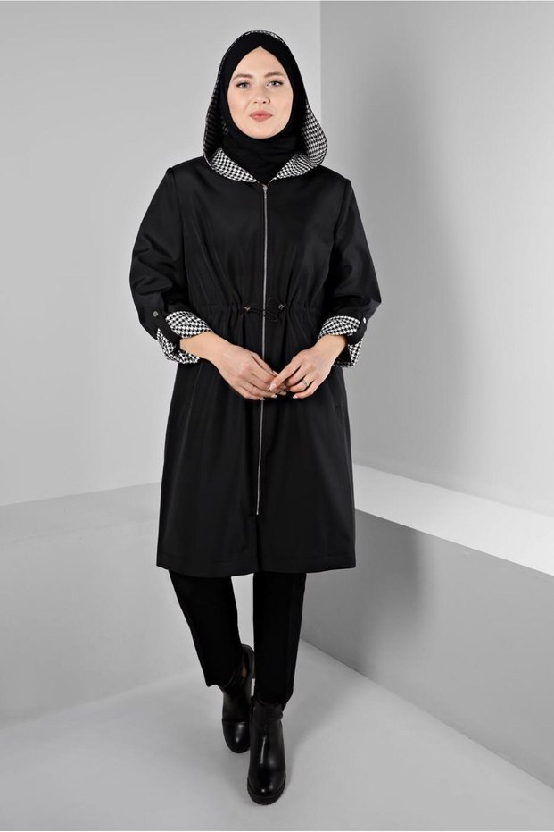 PADDY SHOULDERED HOODED TRENCKOT 10696