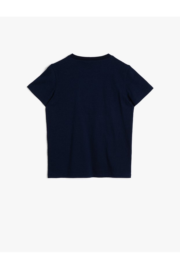 Boy's Navy Blue T-Shirt 0YKB16033OK