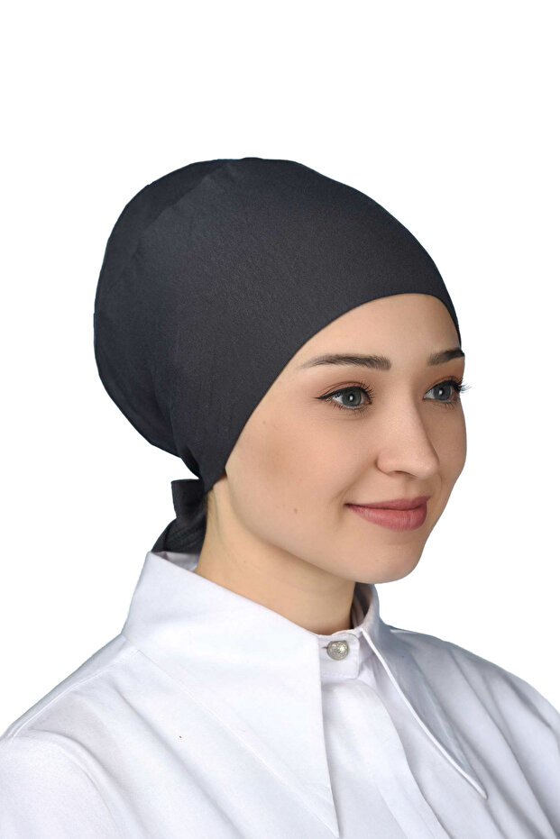 قبعة نسائية عملية من القطن الممشط برباط مدخن