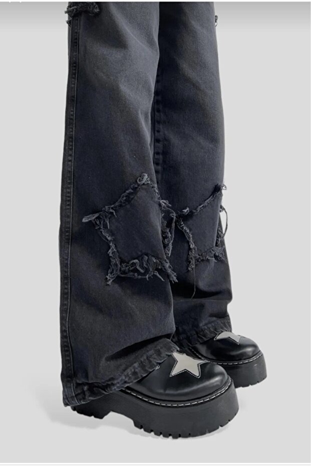 Trend New Season Denim Star Jean Pants