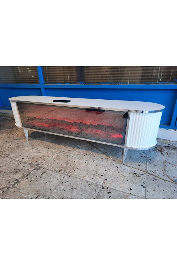 Şömineli Tv ünitesi - 2