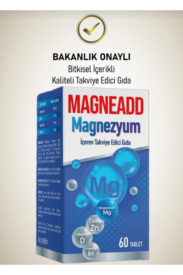 MAGNEAADD MAGNEZYUM COMPLEX 60 TB - 6