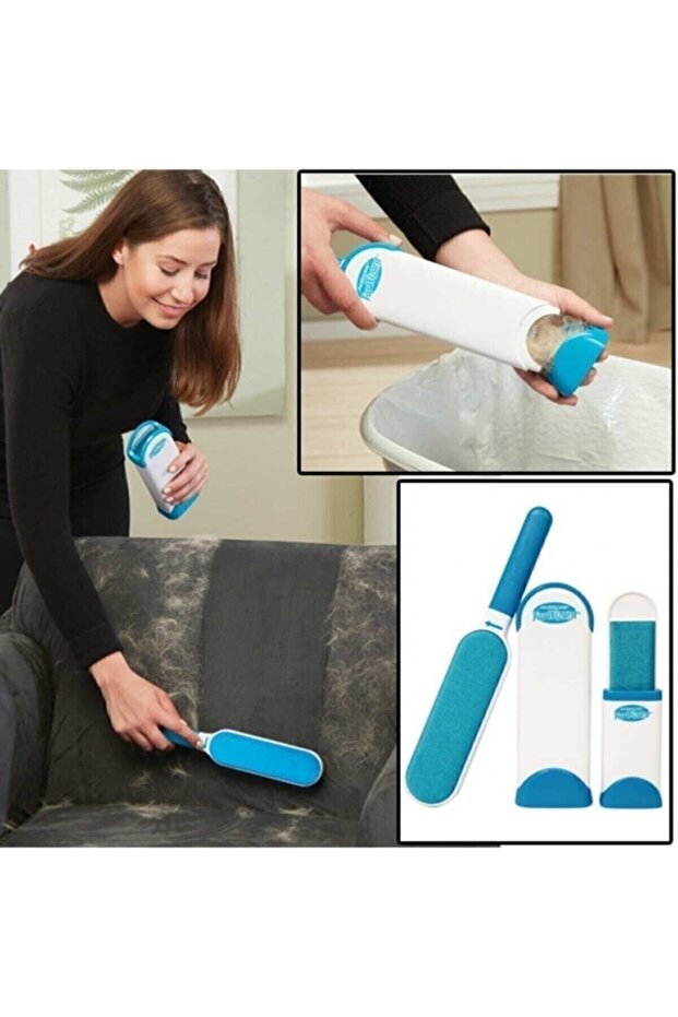 Aveo 1 Piece Fur Wizard Self-Cleaning Hair Collection Brush Set of 2