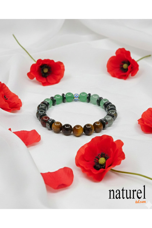 Original Sagittarius Zodiac Natural Stone Bracelet
