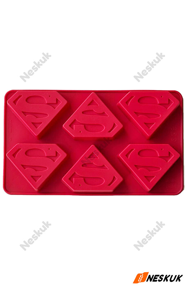 Chocolate, Pastry, Muffin, Cake Mold, Silicone Molds, Halva Mold, Superman Silicone Mold