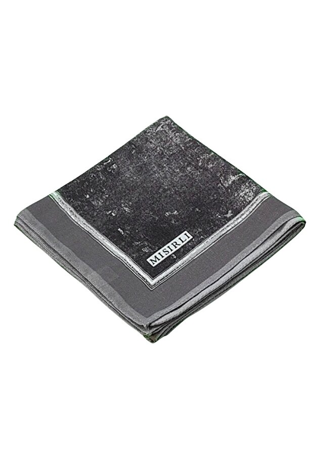 وشاح ذهبي شتوي بنمط سحابة - 2