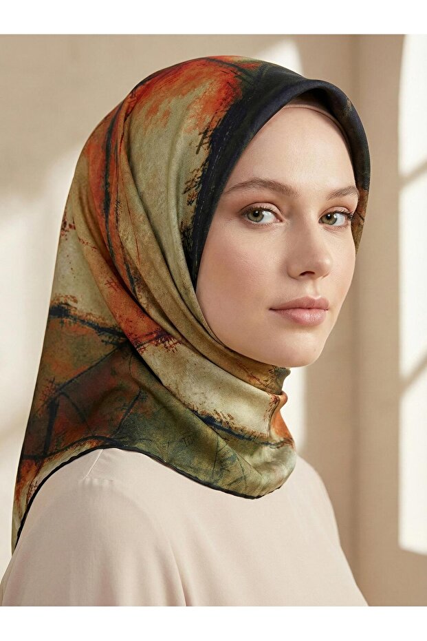 Tivil Eşarp - Polyester Twill - 7487795-911 - 1