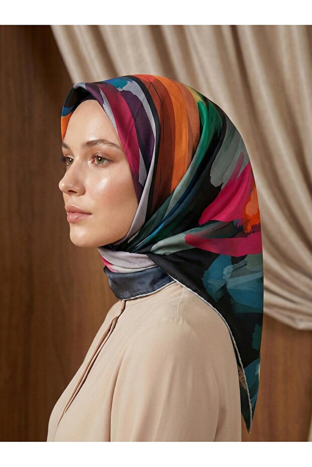 Tivil Eşarp - Polyester Twill - 8295795-971 - 1