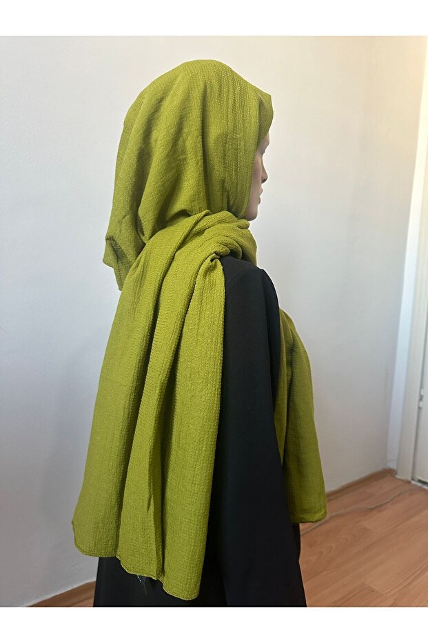 Moda Kaşmir Safir Pamuklu Şal - 8