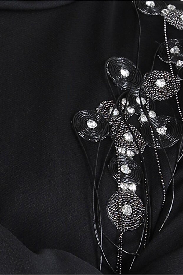 KEMERLİ ÖRME ELBİSE 44213 - 4