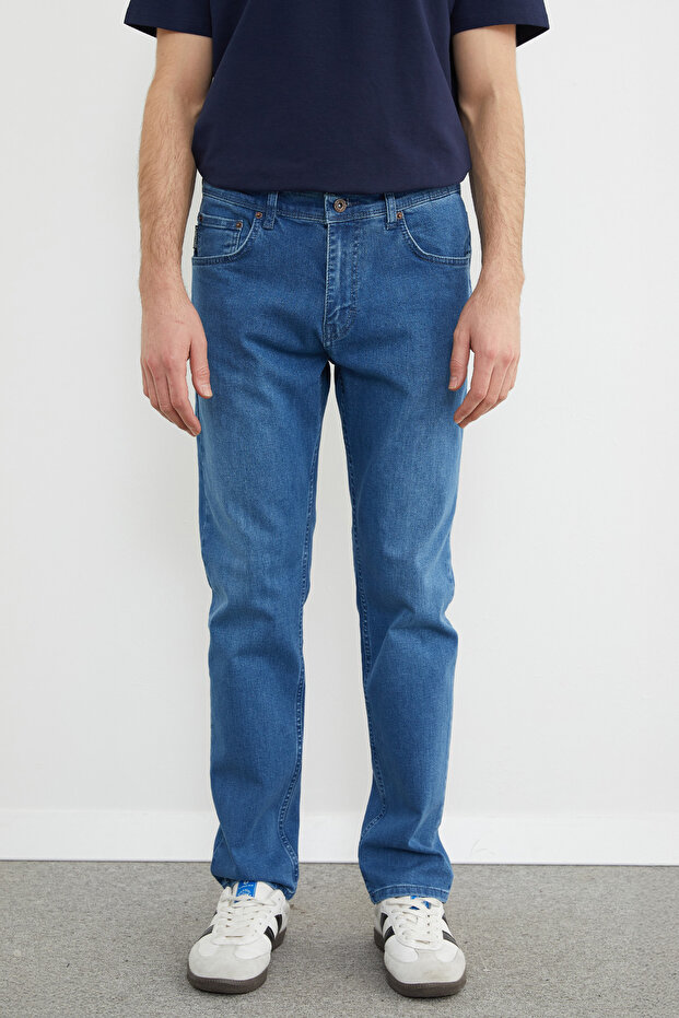 Regular Fit Normal Bel Jean - 2
