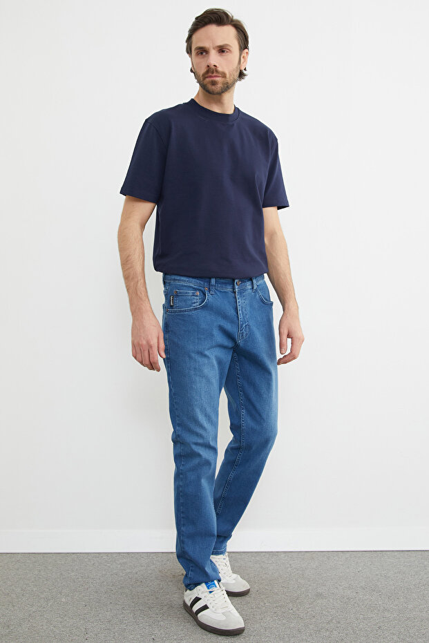Regular Fit Normal Bel Jean - 6